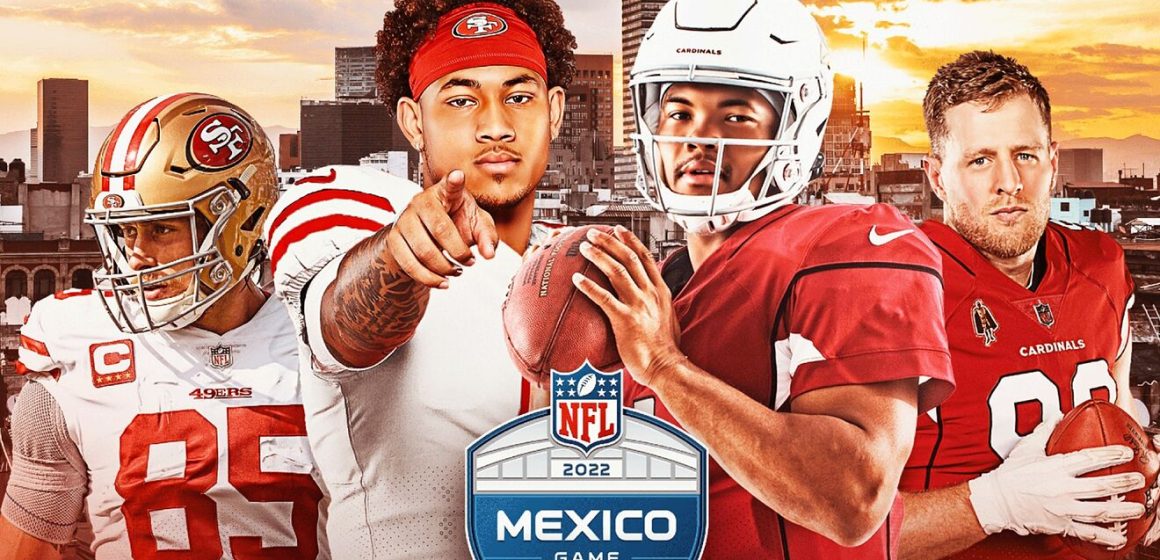 Se agotan en preventa boletos para el 49ers vs Cardinals en México