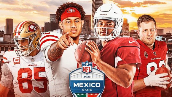 Se agotan en preventa boletos para el 49ers vs Cardinals en México