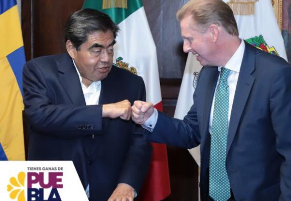 Brinda Puebla garantías y confianza a inversionistas, destaca Barbosa Huerta