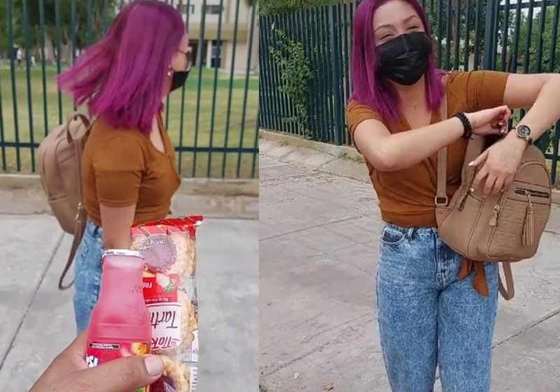 “Te comes tus galletitas” Papá lleva lunch a su hija en su primer día en la universidad