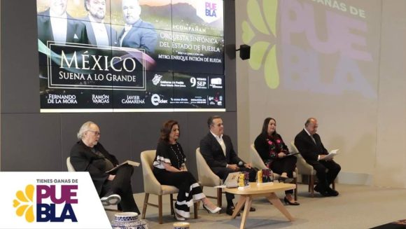 Presenta gobierno estatal “México Suena a lo Grande”, espectáculo de tenores de talla internacional