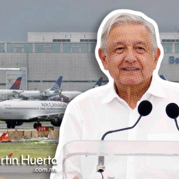 AMLO limitará vuelos del AICM para reforzar T2