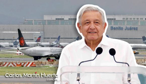 AMLO limitará vuelos del AICM para reforzar T2