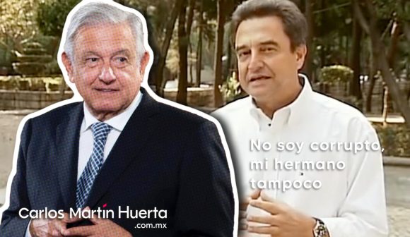 No soy corrupto, mi hermano tampoco: AMLO