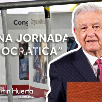 AMLO celebra elección de Morena; reconoce acarreo e inducción al voto