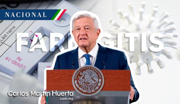 AMLO descarta tener Covid-19, “es faringitis”