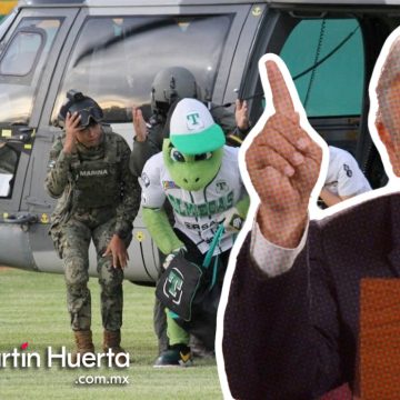 AMLO reprobó uso de helicóptero de la Marina para traslado de mascota de béisbol