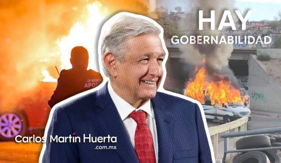 AMLO afirma que hay gobernabilidad en el país tras jornadas de violencia