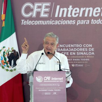 AMLO: “se logrará la revolución de las conciencias con el programa de Internet para todos”