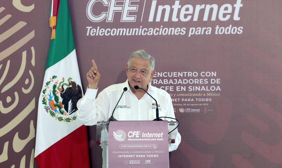 AMLO: “se logrará la revolución de las conciencias con el programa de Internet para todos”