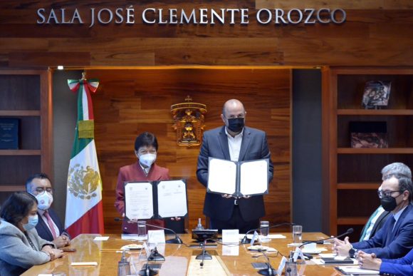 Rectora Lilia Cedillo Ramírez estrecha lazos con la UDG