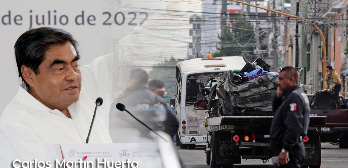 Gobernador pide prudencia al transporte público y particulares para evitar accidentes