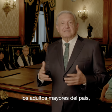 Presenta AMLO primer spot del 4º Informe de Gobierno