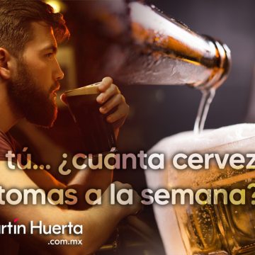 ¿Cuánta cerveza consumen los mexicanos a la semana?