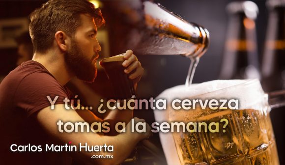 ¿Cuánta cerveza consumen los mexicanos a la semana?
