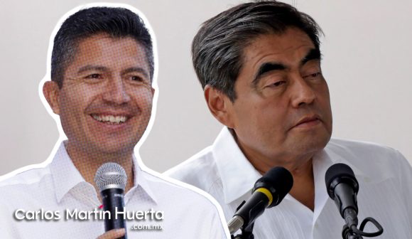 Eduardo Rivera - Miguel Barbosa Reconoce Eduardo Rivera esfuerzo y trabajo de Barbosa en tres años de gobierno