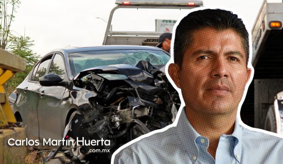 Eduardo Rivera accidentes Entre 400 y 500 accidentes automovilísticos ocurren por mes por exceso de velocidad: Rivera
