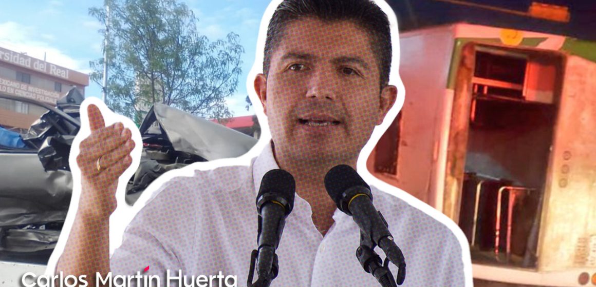 De 46 decesos por accidentes en 7 fue responsable el transporte público: Eduardo Rivera