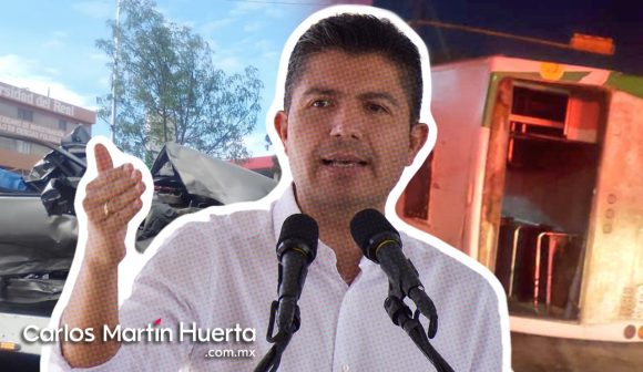 Eduardo Rivera accidentes De 46 decesos por accidentes en 7 fue responsable el transporte público: Eduardo Rivera