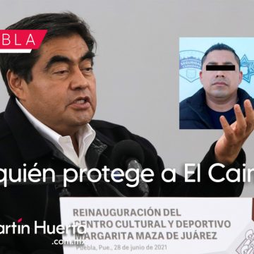 “Sé quién protege a El Caimán, peligroso generador de violencia en Puebla”: Barbosa
