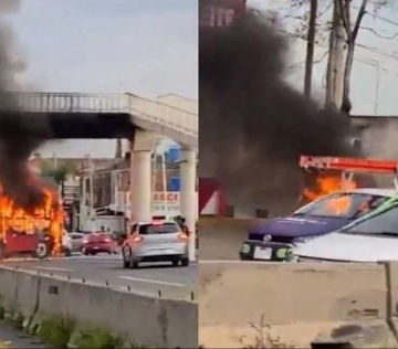 Incendian vehículos tras enfrentamiento entre Ejército y delincuencia organizada en Jalisco