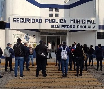 Comienza formación de cadetes de la policía en San Pedro Cholula