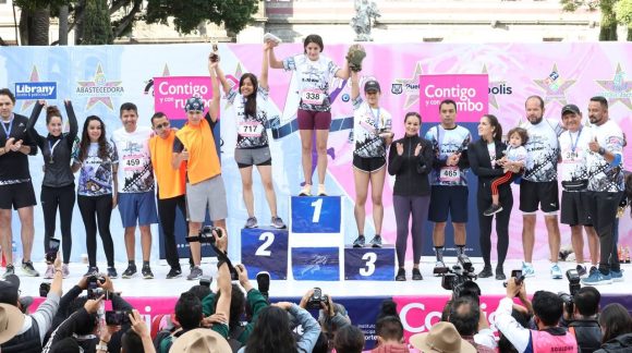 Mil 500 corredores participan en la primera carrera Canacine