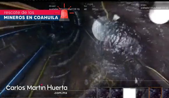 (VIDEO) Así luce uno de los pozos donde están atrapados los 10 mineros en Coahuila