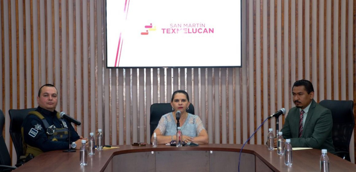 Norma Layón anuncia remodelación de banquetas del Centro Histórico de Texmelucan