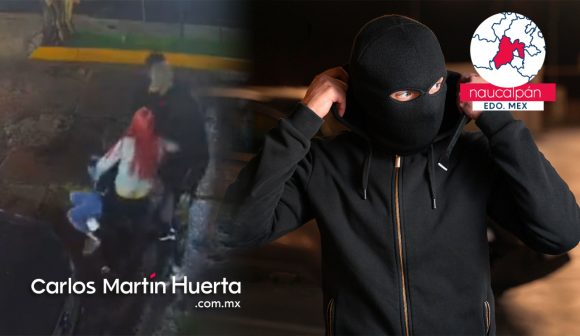 (VIDEO) Con su hija en brazos, mujer se defiende de robo