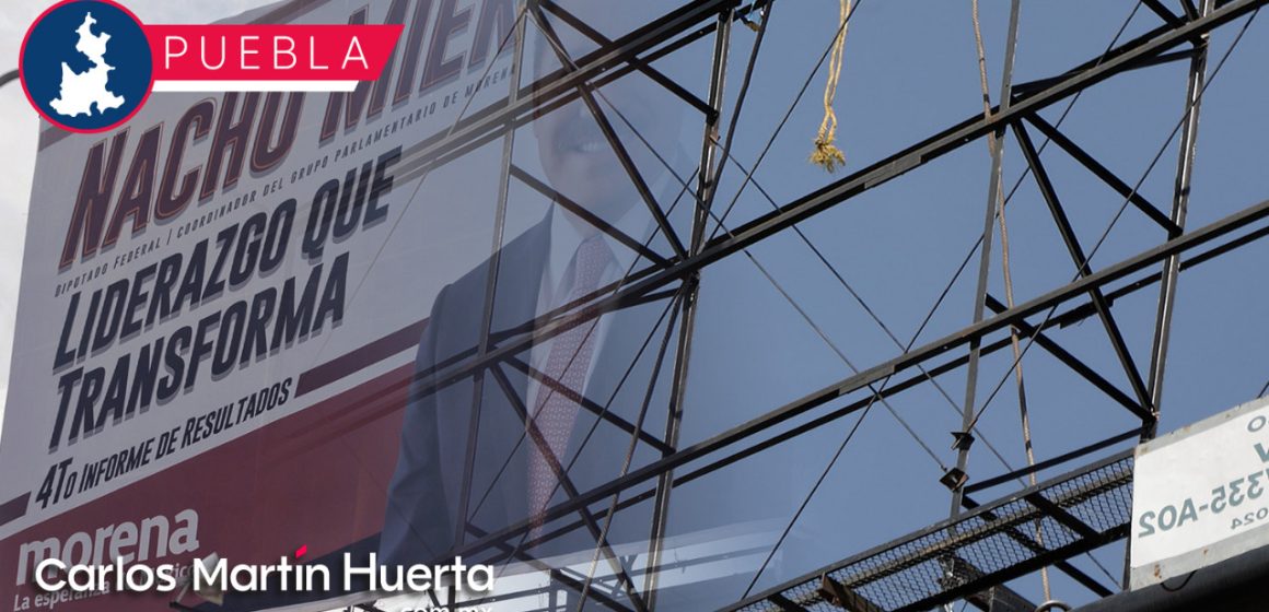 Se retirarán espectaculares de Ignacio Mier en Puebla: Eduardo Rivera