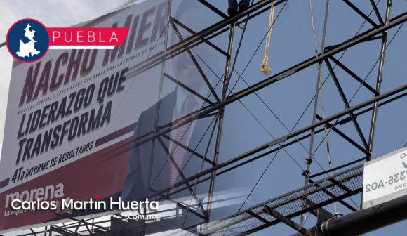 Se retirarán espectaculares de Ignacio Mier en Puebla: Eduardo Rivera