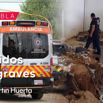 Muy graves cuatro de cinco heridos tras explosión de toma clandestina en Cuautlancingo