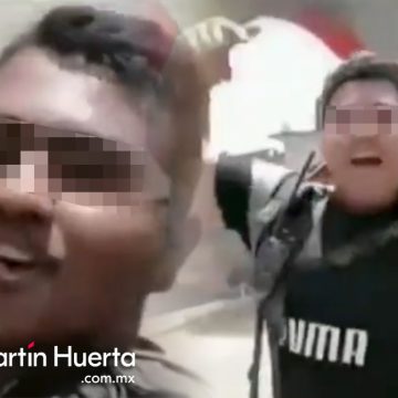(VIDEO) Tras vencer a sus rivales, así celebra comando armado en Michoacán