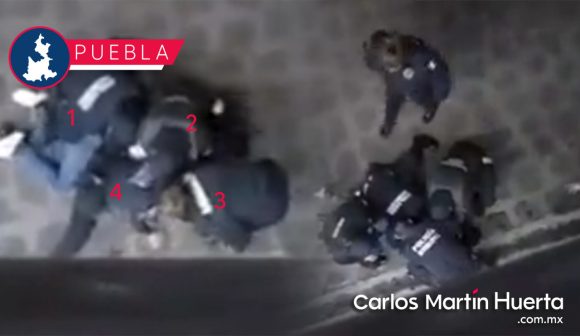 (VIDEO) Policías de Chignautla golpean y asfixian a detenido