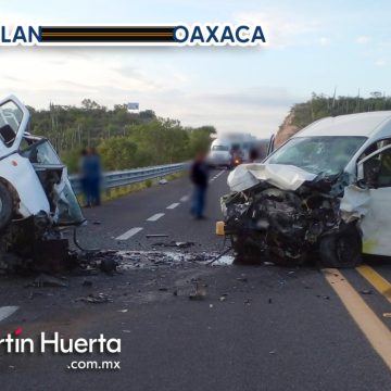 Accidente deja tres muertos, entre ellos un bebé, en la Cuacnopalan-Oaxaca