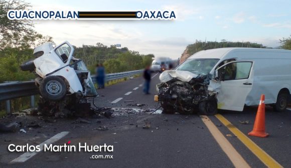 accidente Cuacnopalan-Oaxaca Accidente deja tres muertos, entre ellos un bebé, en la Cuacnopalan-Oaxaca