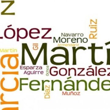 ¿Cuales son los 100 apellidos más comunes en México?