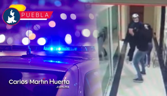 (Video) Asaltan a pareja al interior del hotel Villa Florida de Angelópolis