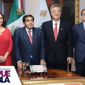 Refrenda Puebla a China condiciones para desarrollo de inversión extranjera