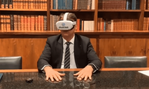Bolsonaro participa en su primera reunión en el metaverso