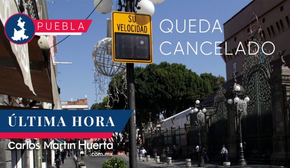 cinemómetro - suspendido Suspende Eduardo Rivera cinemómetros en Puebla