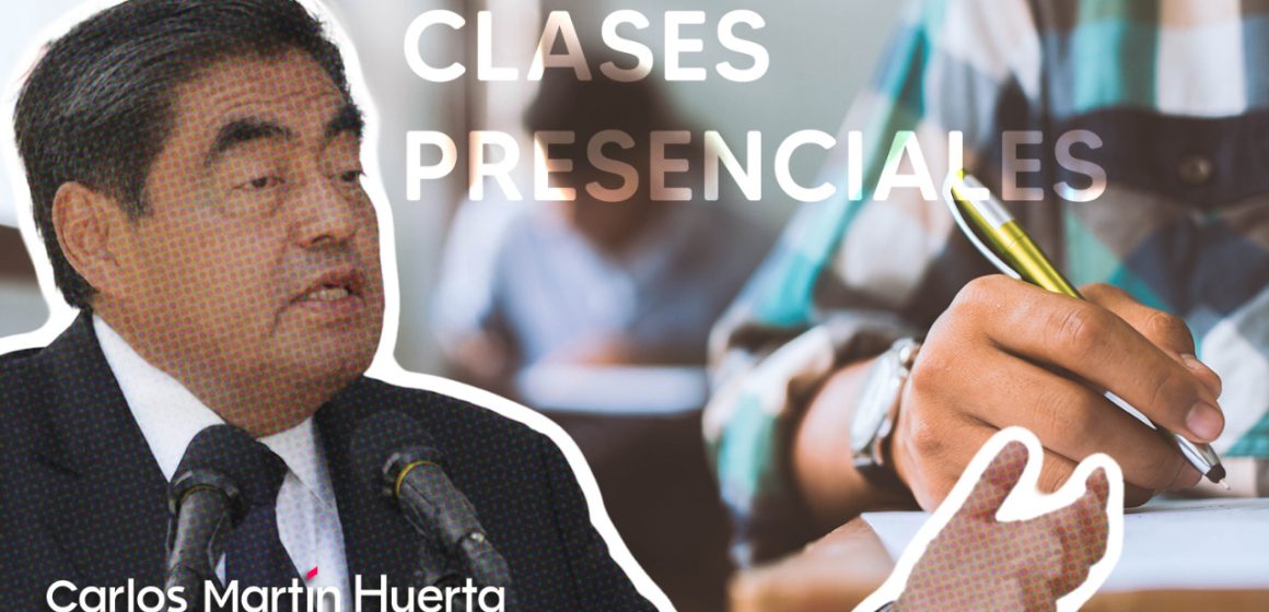 Ciclo escolar 2022-2023 en Puebla será presencial