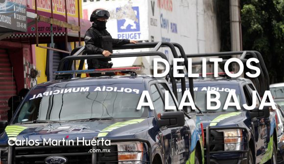 Continúa a la baja 13 de 17 delitos de alto impacto: SSP