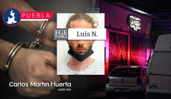detenido - bar mezca - cholula Detienen al presunto homicida del dueño del bar La Mezca en Cholula