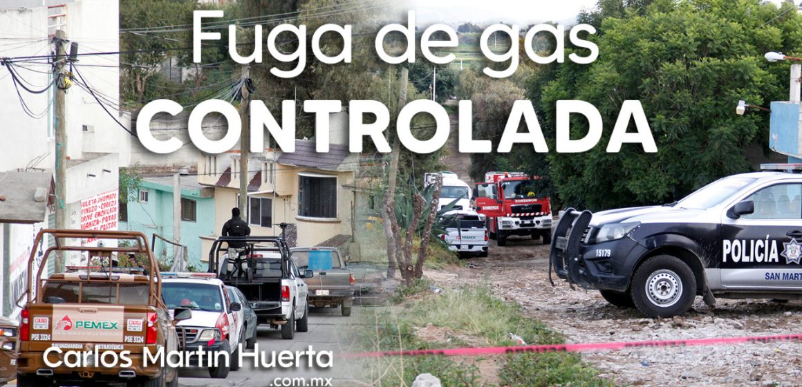 Gobierno reporta controlada la fuga de gas en Texmelucan