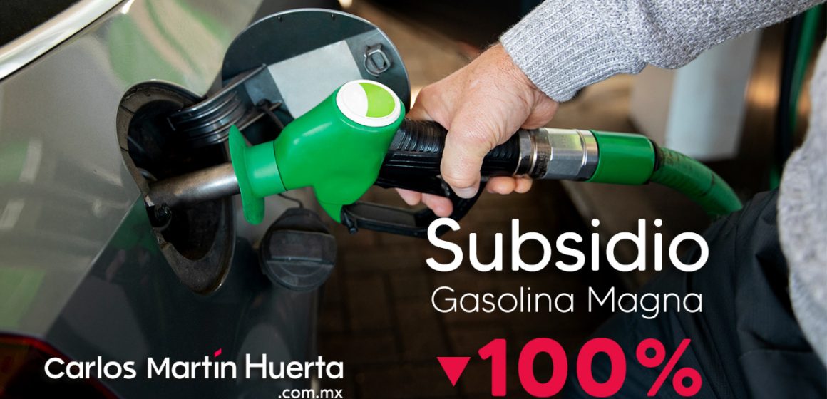Ahora Hacienda reduce subsidio a la gasolina Magna