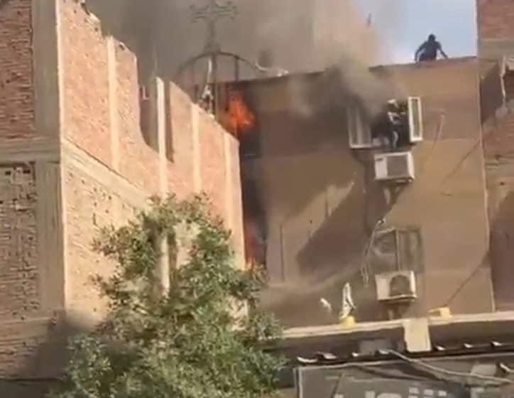 Incendio en iglesia de Egipto deja al menos 41 muertos y 14 heridos