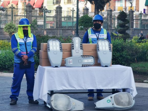 luminarias Atiende Ayuntamiento de Puebla casi 6 mil reportes de luminarias