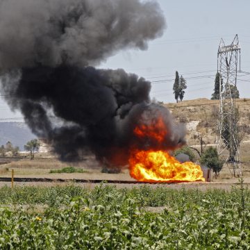 Texmelucan realiza quema controlada en “Los Lavaderos”